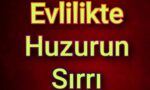 huzurun sırrı