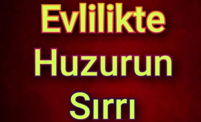 huzurun sırrı