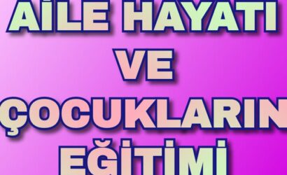aile çocuk eğitim