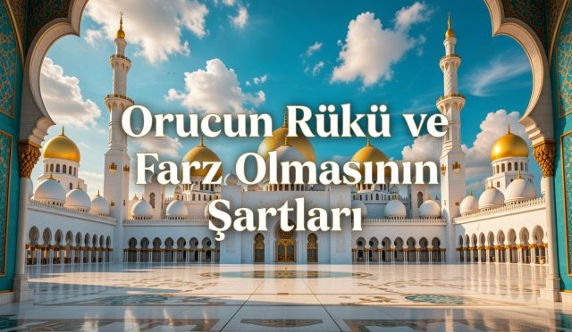 Oruç ibadetinin sahih ve geçerli olabilmesi için rüknü ve şartlarının bilinmesi gerekir. Oruçta asıl rükün, imsak yani orucu bozan şeylerden sakınmaktır. Bunun yanında orucun farz olması, eda edilmesi ve sahih olması için bazı şartlar bulunmaktadır. Mezhepler arasında bazı tasnif farklılıkları olmakla birlikte, temel esaslarda birlik vardır.