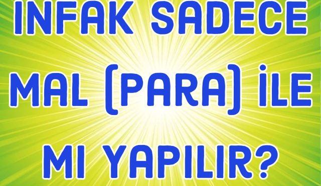 sadece infak