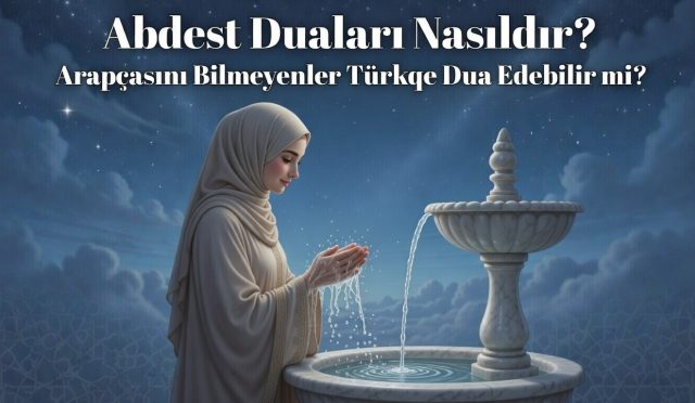 Abdest alırken okunan dualar, yalnızca dil ile söylenen sözler değil; kalbin arınışı için yapılan birer yakarıştır. Her uzvun yıkanışı, mahşeri hatırlatan bir bilinç ve Allah’a yönelen bir niyetle birleştiğinde, abdest beden temizliğinin ötesinde manevi bir dirilişe dönüşür.