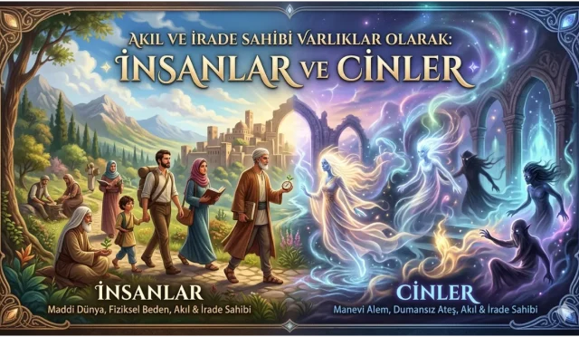 Akıl ve İrade Sahibi Varlıklar Olarak: İnsanlar ve Cinler