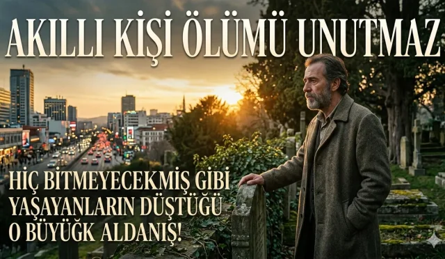 Akıllı Kişi Ölümü Unutmaz: Hiç Bitmeyecekmiş Gibi Yaşayanların Düştüğü O Büyük Aldanış!