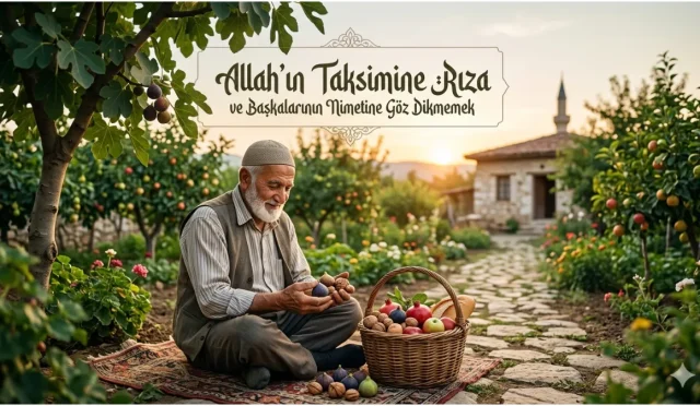 Allah’ın Taksimine Rıza ve Başkalarının Nimetine Göz Dikmemek
