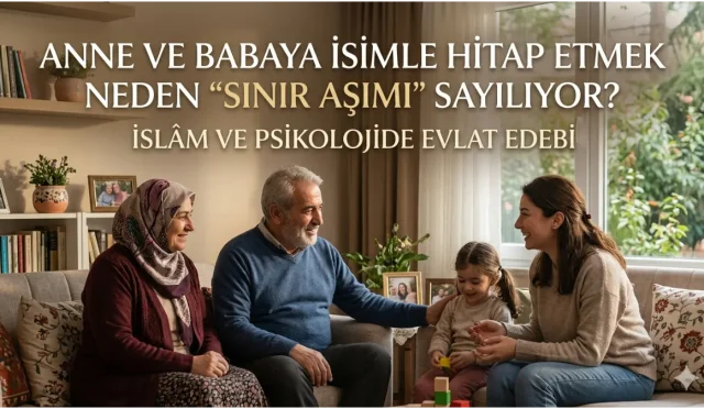 Anne ve Babaya İsimle Hitap Etmek Neden “Sınır Aşımı” Sayılıyor? İslam ve Psikolojide Evlat Edebi