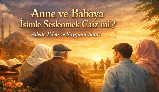 İslam ahlakında anne ve babaya hitap şekli, sadece bir alışkanlık değil, kalpteki edep ve hürmetin dışa vurumudur. Peki, modern çağın etkisiyle değişen hitap şekilleri fıkhî açıdan nasıl değerlendiriliyor? Anne ve babaya isimle hitap etmenin hükmünü ve İslam’ın aile hayatına sunduğu o ince edep ölçüleri