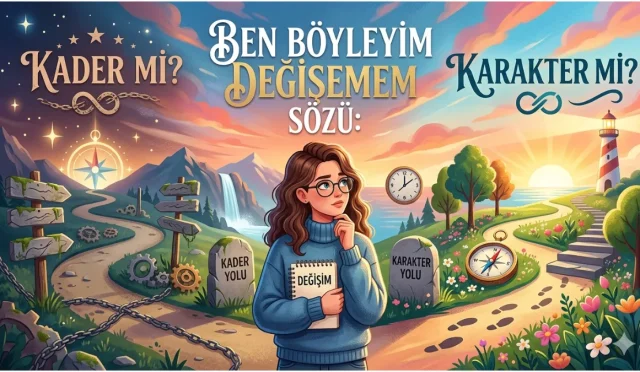 “Ben böyleyim, değişmem.” Bu söz gerçekten bir kader mi, yoksa nefsin bir savunması mı? İslam ahlakının büyük mirası, insanın değişebileceğini söyler. Peki tembellik mi konuşuyor, yoksa hakikat mi?