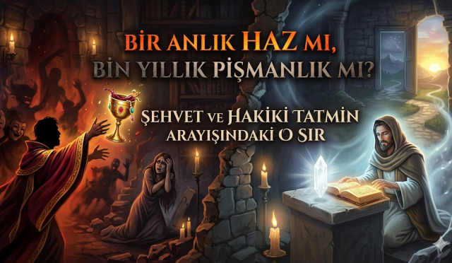 İnsan ruhu, sonsuzluk için yaratılmışken; neden kendini anlık ve geçici hazların dar kalıplarına hapseder? Şehvetin insan iradesi üzerindeki illüzyonunu ve bu illüzyonun arkasındaki o "asıl açlığı" mercek altına alıyoruz.