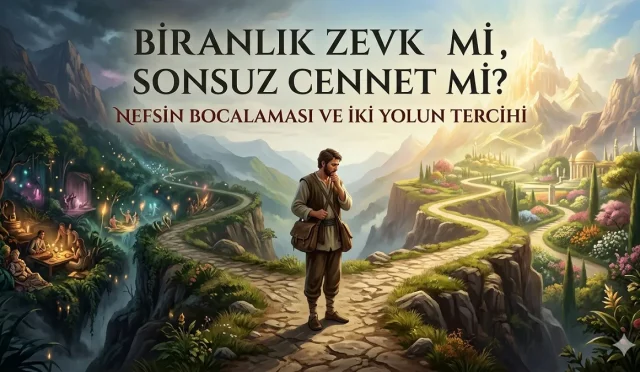 Bir Anlık Zevk mi, Sonsuz Cennet mi? Nefsin Bocalaması ve İki Yolun Tercihi