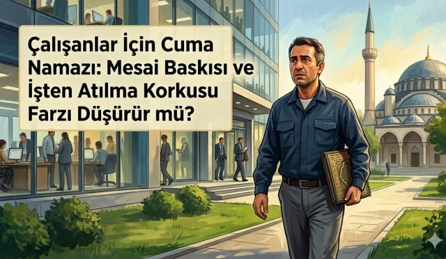 Çalışanlar İçin Cuma Namazı: Mesai Baskısı ve İşten Atılma Korkusu Farzı Düşürür mü?