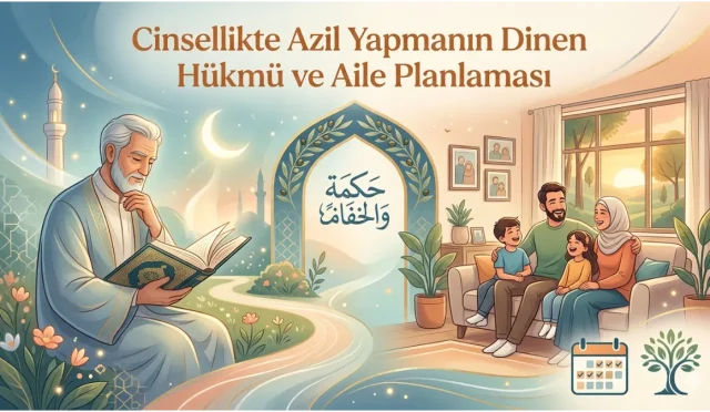 İslam fıkhında gebeliği önleyici bir yöntem olarak bilinen "azil", sahabe döneminden beri uygulanan bir tedbirdir. Eşlerin rızası ve aile huzuru gözetilerek yapılan bu eylemin dini sınırlarını, hükmünü ve modern korunma yöntemleriyle olan bağı