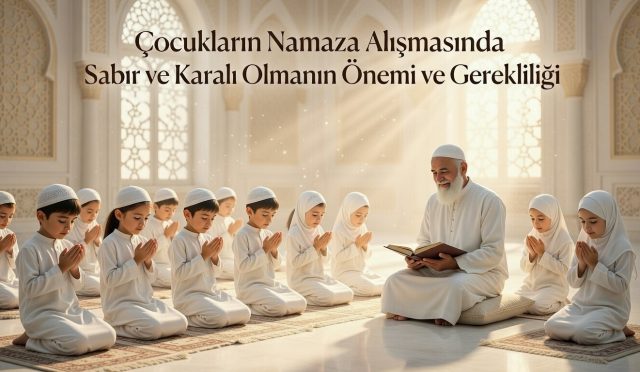 Namaz eğitimi bir günde sonuç veren bir süreç değil, sabır ve kararlılık isteyen uzun bir yolculuktur. Sevgiyle, anlayışla ve istikrarla yürütülen eğitim; çocuğun kalbinde namazı bir yük değil, bir huzur kaynağı haline getirir.