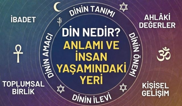 Din; insanı düşünen, sorgulayan ve sorumluluk taşıyan bir varlık olarak ele alır; hayatı anlamlandırır, ahlakı temellendirir ve özgürlüğü yalnızca Allah’a kulluk bilinciyle inşa eder. Bu makalede dinin bireysel ve toplumsal hayattaki dönüştürücü rolü ele alınmaktadır.
