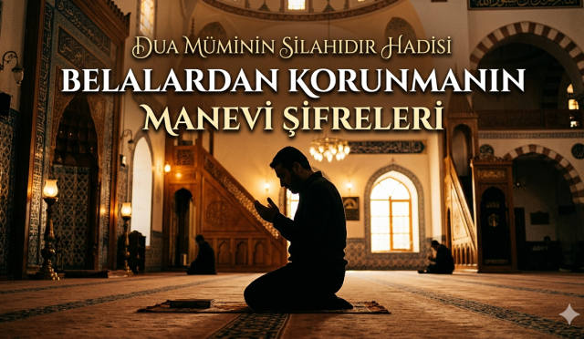 Hayatın fırtınalarına karşı çaresiz mi hissediyorsunuz? Henüz kapınızı çalmamış sıkıntılara karşı kadim bir kalkanınız olduğunu hatırlayın! "Dua müminin silahıdır" hadisindeki o derin sırrı ve gelmiş-gelecek belalara karşı duanın sarsıcı gücü