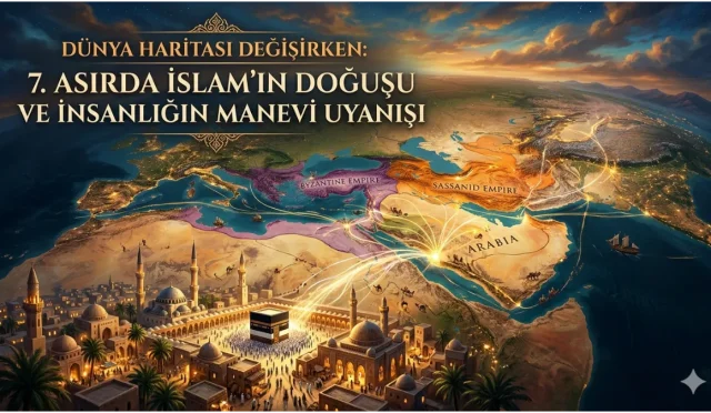 Miladi 6. yüzyılda dünya, büyük ölçüde Hristiyan ve müşrik toplumların hâkimiyetindeydi. Ancak 7. yüzyılda İslam’ın doğuşuyla tarih sahnesi değişti ve geniş coğrafyalar Kur’an’ın mesajıyla tanıştı.