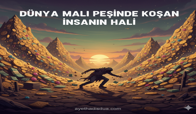 Dünya malı, insanın nefsine tatlı gelir; ama ömrün sonuna doğru nefret doğurur. Bu makale, Hz. İsa ve İslam büyüklerinin hikmetli sözleri ışığında, mal ve makam hırsının geçici doğasını ve ölüm gerçeğini ele alıyor.