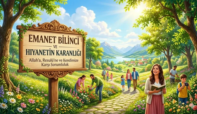 Çoğu insan hıyaneti sadece bir malı çalmak sanır. Oysa en büyük ihanet, farkında olmadan her gün "kendi ruhumuza" karşı işlediğimizdir. Allah’a ve Resulü’ne karşı küçük bir ihmalle başlayan o gizli sızı, nasıl olur da bir toplumun güvenini, vatan sevgisini ve aile bağlarını temelinden sarsan dev bir "fitneye" dönüşür?