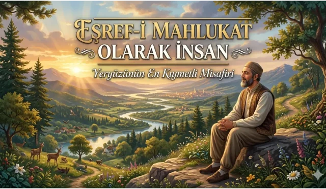 Eşref-i mahlûkat olarak yaratılan insan, faniliğe sığmayan arzularıyla ebediyete namzet bir misafirdir. Bu yazı, insanın hakikatini ve ahiret yolculuğunu yeniden düşünmeye davet ediyor.