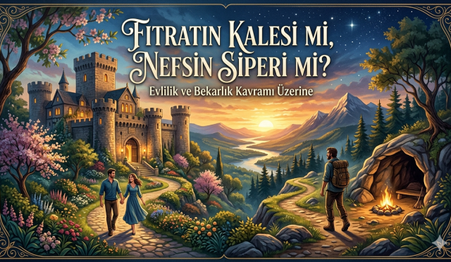 İnsan neslinin temiz kalması için kurulan o muazzam "nikah" bağının, aslında senin en büyük ruhsal zırhın olduğunun farkında mısın? "Sizin en şerlileriniz bekarlarınızdır" nebevi ihtarının gölgesinde