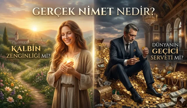 Maddiyatın gürültüsünde ruhunuzun açlığını bastırmaya çalışırken, asıl zenginliği nerede düşürdüğünüzün farkında mısın