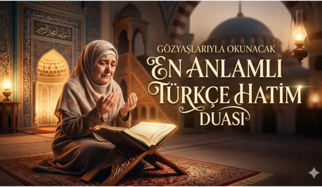 Gözyaşlarıyla Okunacak En Anlamlı Türkçe Hatim Duası