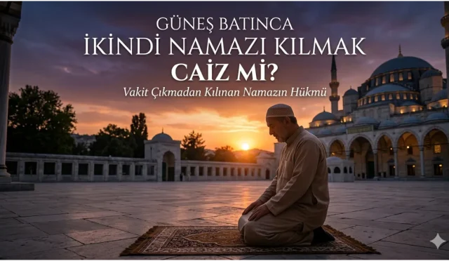 İkindi namazı vakti kaçarsa ve güneş batmak üzereyse ne yapılmalı? Kerahet vakti ve farz namazın önemi üzerine günümüz insanının anlayacağı şekilde açıklama ve rehber.