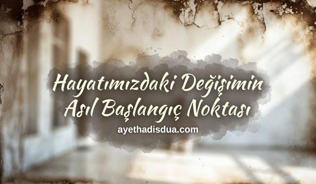 Günümüz insanı nimetlerin kayboluşunu “şanssızlık”, başına gelen musibetleri ise “kaderin cilvesi” sanıyor. Oysa ilahi düzen bize başka bir hakikati fısıldıyor: Değişim önce insanın içinde başlar; nimet de nikmet de o değişimin aynasıdır.