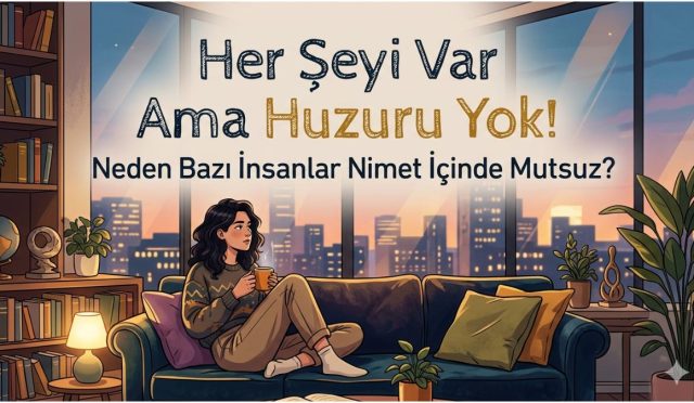 Her Şeyi Var Ama Huzuru Yok! Neden Bazı İnsanlar Nimet İçinde Mutsuz?