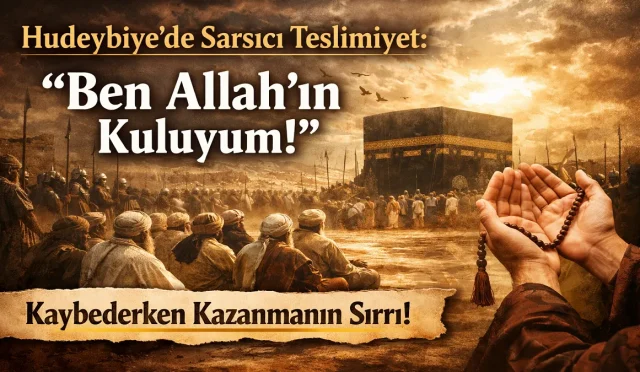 Herkesin "kaybettik" dediği anda, sarsılmaz bir güvenle ayağa kalkabilir misiniz? Hudeybiye Barışı sırasında yankılanan o tek cümle, kulluğun özünü ve Allah’a güvenin hakikat