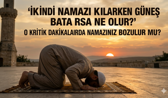 Günün en yorgun saatinde, güneş ufukta kaybolurken kılınan o son rekat... Namazın ortasındayken güneşin batması bir "bozulma" işareti mi, yoksa bir "istisna" müjdesi mi? İslam fıkhındaki en hassas "vakit" kuralını ve ikindi namazına özel o şaşırtıcı hükmü