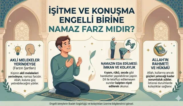 İşitme ve Konuşma Engelli Birine Namaz Farz mıdır?