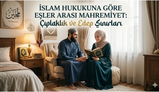İslam hukukunda eşler arasındaki mahremiyet, helal sınırlar içerisinde değerlendirilir. Eşlerin cinsel ilişkide çıplak olması veya birbirlerinin cinsel organlarına bakması haram kabul edilmemiştir