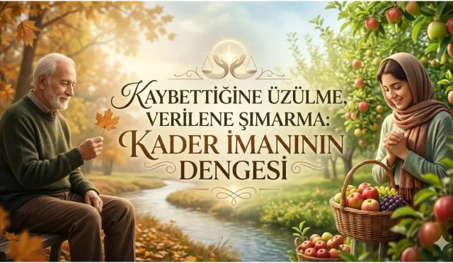 Kaybettiğine Üzülme, Verilene Şımarma: Kader İmanının Dengesi