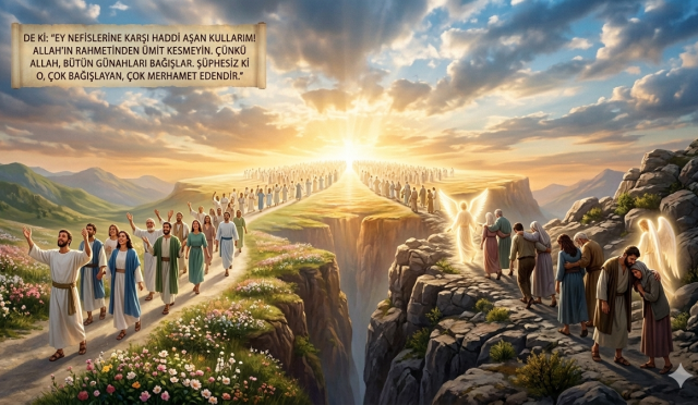 İnsan hayatı bir yolculuktur; bu yolculuğun sonunda herkes Allah’ın huzuruna varacaktır. Kimi, dünyada O’nu tanıyıp seven, kulluğunu bilinçle yaşayan bir kalple… Kimi ise yüzleşmekten kaçtığı hakikatle ansızın karşılaşarak. Sevinçle varmak; imanla, samimiyetle ve güzel amellerle mümkündür. Zorla varmak ise ihmallerin, ertelemelerin ve kalbi katılaştıran tercihlerinin sonucudur.