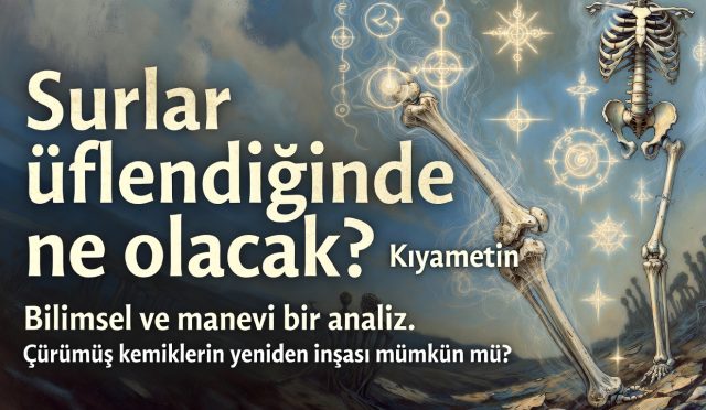 Surlar üflendiğinde ne olacak? Kıyametin bilimsel ve manevi anatomisi. Çürümüş kemiklerin yeniden inşası mümkün mü?