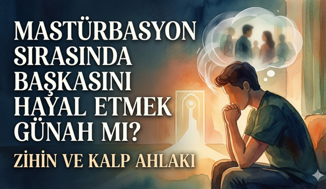 Mastürbasyon sırasında mahrem olmayan birini zihinde canlandırmak, İslam ahlakına göre kişinin düşünce dünyasındaki sorumluluğunu nasıl etkiler?