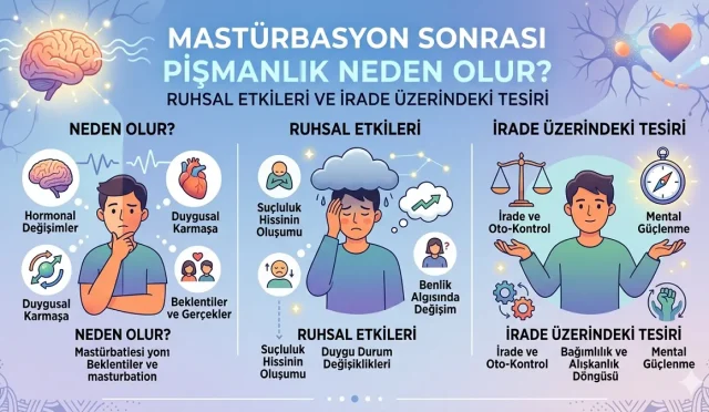 Mastürbasyon Sonrası Pişmanlık Neden Olur? Ruhsal Etkileri ve İrade Üzerindeki Tesiri