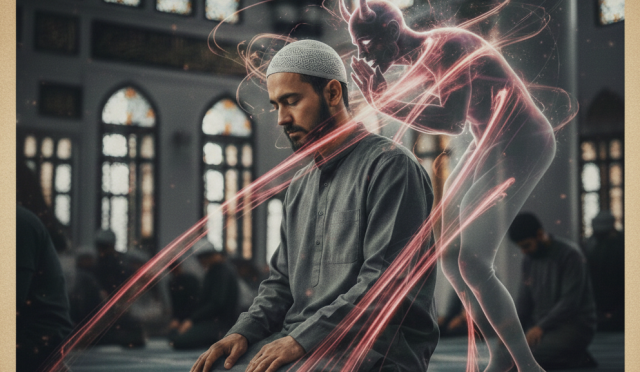 Namaz esnasında zihne üşüşen alakasız düşünceler ve vesveseler, çoğu zaman huzuru bozmayı hedefleyen şeytanî telkinlerdir. Çözüm ise şüpheye kapılmak değil; Allah’a sığınarak kararlılıkla ibadete devam etmektir.