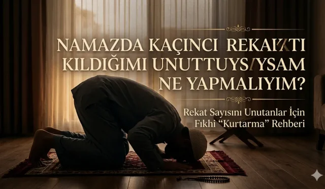 Tam secdeye varırken zihninize o şüphe düştü: "İki mi kıldım, üç mü?" Namazı bozup baştan mı başlamalı, yoksa devam mı etmeli?