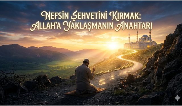 İnsan hayatı bir imtihandır. Allah, kuluna azla kanaati öğreterek onu nefsin arzularına karşı korur ve ibadetle takva derecesine ulaştırır. Peki, nefse hakim olmak gerçekten mümkün mü ve bunun manevi faydaları nelerdir?