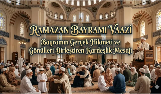 Elveda Ya Şehr-i Ramazan! Bir aylık rahmetin ardından gelen büyük mükafat... Bayramlar sevinç günü olduğu kadar, küskünlerin barıştığı ve gönüllerin birleştiği mukaddes anlardır.