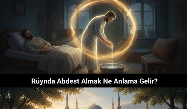 Rüyada abdest almak; ruhsal arınma, sıkıntılardan kurtuluş ve temiz bir başlangıç anlamına gelir. Abdestin tamamlanma şekli ve kullanılan suyun durumu, rüyanın yorumunda belirleyici unsurlardır.
