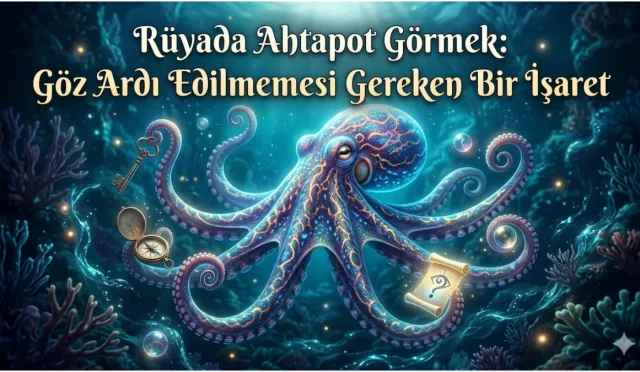 Rüyada ahtapot görmek çoğu zaman çok yönlü başarı ve güçlü kavrayış olarak yorumlansa da, İslam’ın tasavvufi geleneğinde bu sembol; bağımlılıklar, dağılmış dikkat, dünya hırsı ve riyâ tehlikesi gibi daha derin manevi anlamlar taşıyabilir. Ahtapot, hayatımızı saran görünmez bağlara dair bir iç muhasebe çağrısı olabilir.