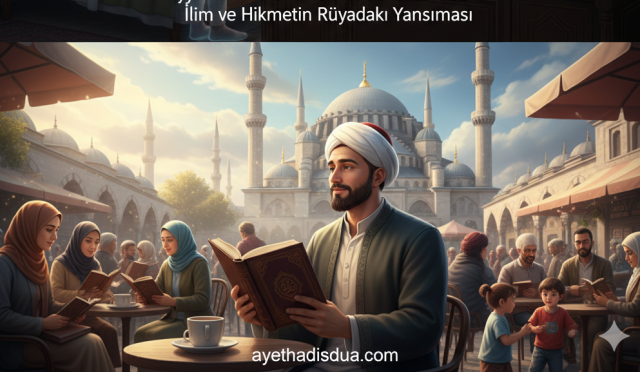 Rüyada âlim görmek; ilim, hikmet ve manevî rehberlik anlamına gelir. Bu rüya çoğu zaman kişinin hayatında bir bilinçlenme sürecine gireceğine ve doğru yolu arayışında önemli bir adım atacağına işaret eder.