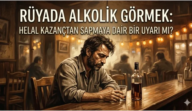 Rüyada alkolik görmek, İslamî rüya tabirlerinde genellikle nefsin arzularına kapılma, haram kazanç tehlikesi ve hayat düzeninde bozulma ihtimaline dair bir ikaz olarak değerlendirilir.