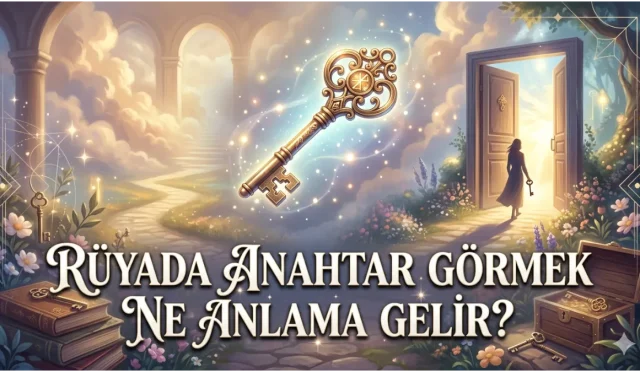 Rüyada anahtar görmek; rızık, ilim, güç ve murada erişmenin işareti olarak yorumlanır. Anahtar, kapalı kapıların açılması gibi hayatın zor düğümlerinin çözülmesine, duanın kabulüne ve kalpteki niyetin karşılık bulmasına delalet eder.