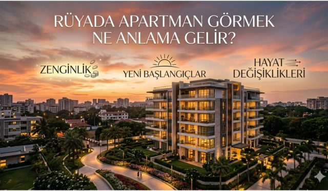 Rüyada apartman görmek genellikle zenginlik, ferahlık ve hayatınızda yaşanacak önemli değişimlerin işareti olarak yorumlanır. Bu rüya bazen yeni bir eve taşınmayı, bazen de aile içinde gerçekleşecek evlilik gibi hayırlı gelişmeleri simgeler.