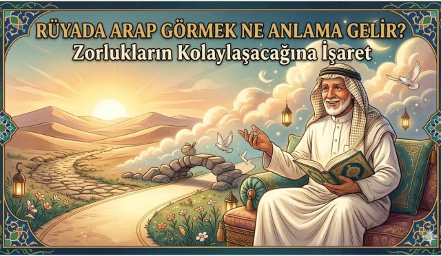Rüyada Arap görmek, genel olarak hayatınızdaki zor ve meşakkatli işlerin kolaylaşmasına ve üstesinden gelmeye yorumlanır. Bu rüya, sabır ve çabanın karşılığını alacağınızı gösterir.