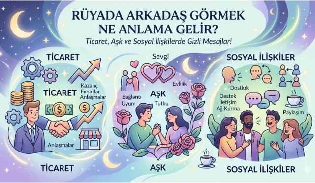 Rüyada arkadaş görmek sadece özlem mi demek? Arkadaşın durumu rüyanın sırrını nasıl değiştirir? Ticaretten aşka, sosyal hayattan uyarılara en güncel rüya tabiri...